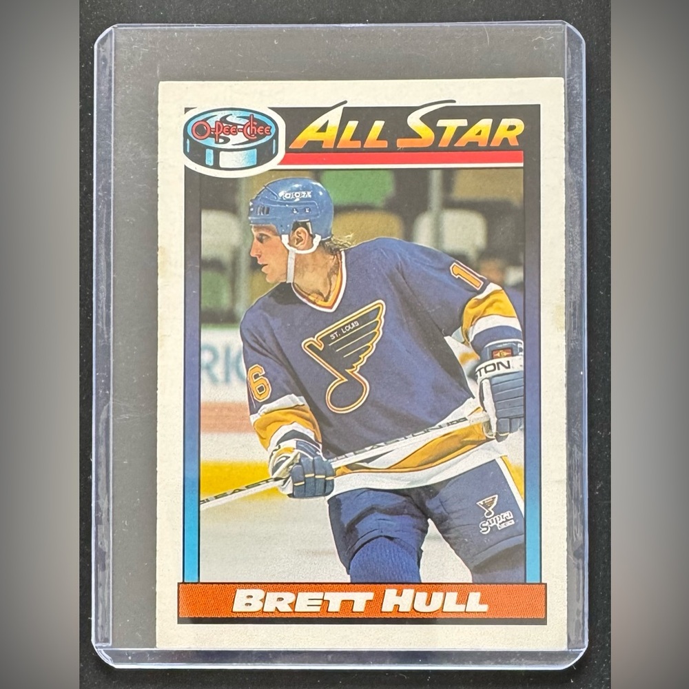 O-Pee-Chee - Brett Hull All Star #259 NHL Trading Card